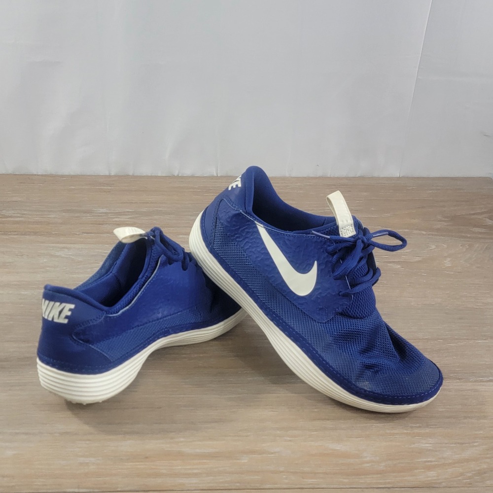 Nike Solarsoft Moccasin Game Royal Blue White Mens Size 9 555301-403